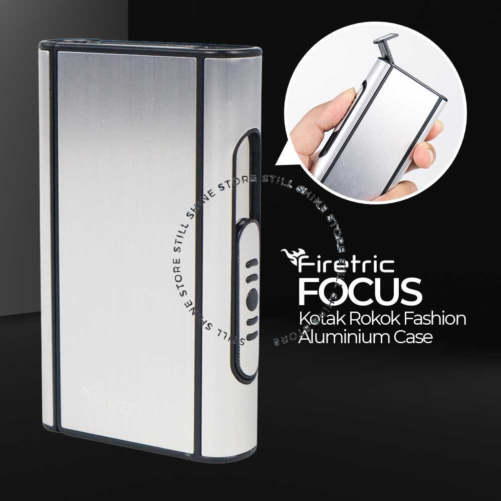 Kotak Boks Korek Api Gas Portabel Tempat Wadah Batang Rowkok Tembako 20 Slot