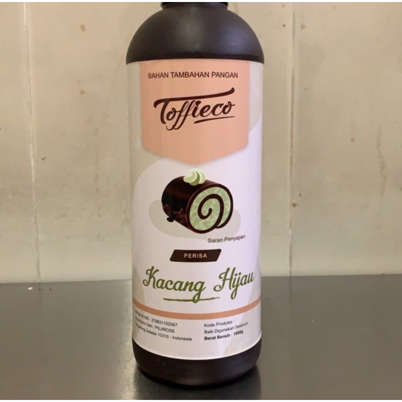 

Toffieco Perisa dan Flavour Kacang Hijau 1 Kilogram