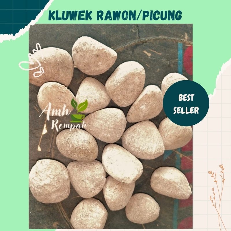 

Kluwek, Kluwak, Rawon, kepayang, Picung, kemasan 500gram