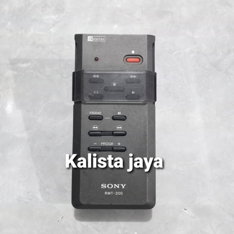 REMOTE REMOT SONY BETAMAX RMT-200 ORIGINAL