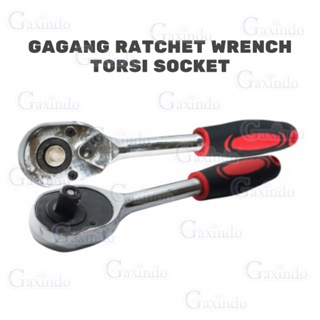 GAGANG RATCHET WRENCH TORSI SOCKET KS1075 KUNCI STANG SOK X 24 KUNCI GAGANG SOK