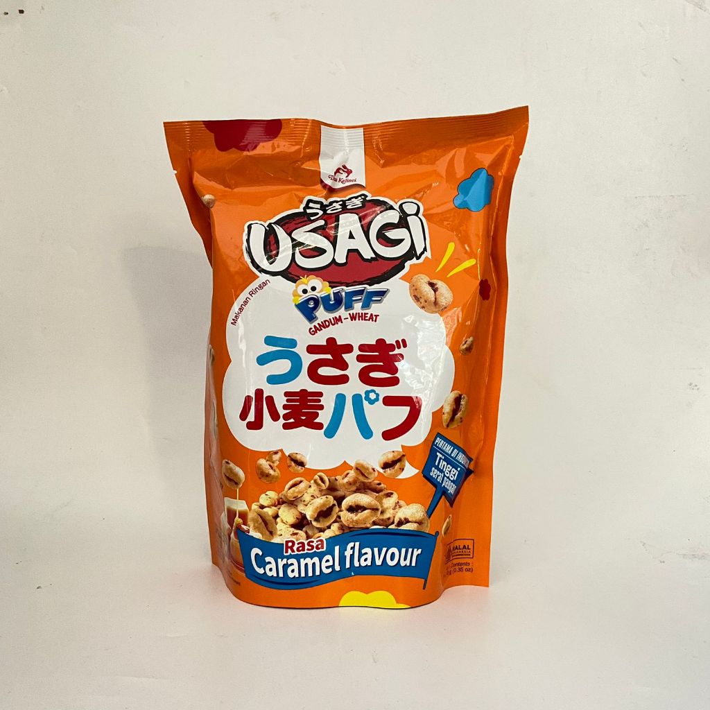 

Usagi Puff Rasa Caramel Isi 8