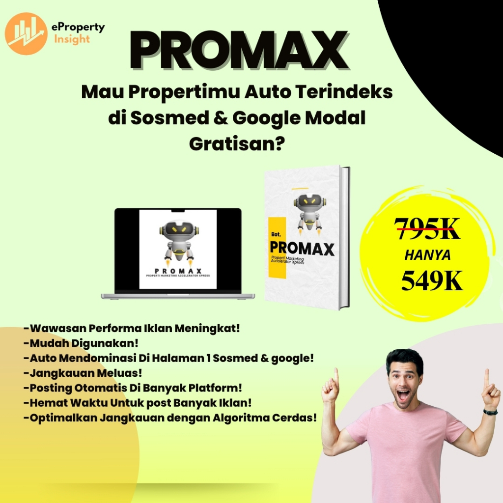 Jual Robot Promax: Auto Listing Software Canggih untuk Posting Otomatis