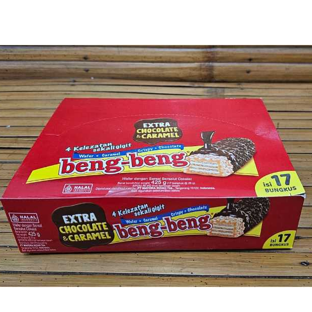 

Beng Beng wafer Box isi 17 Pcs