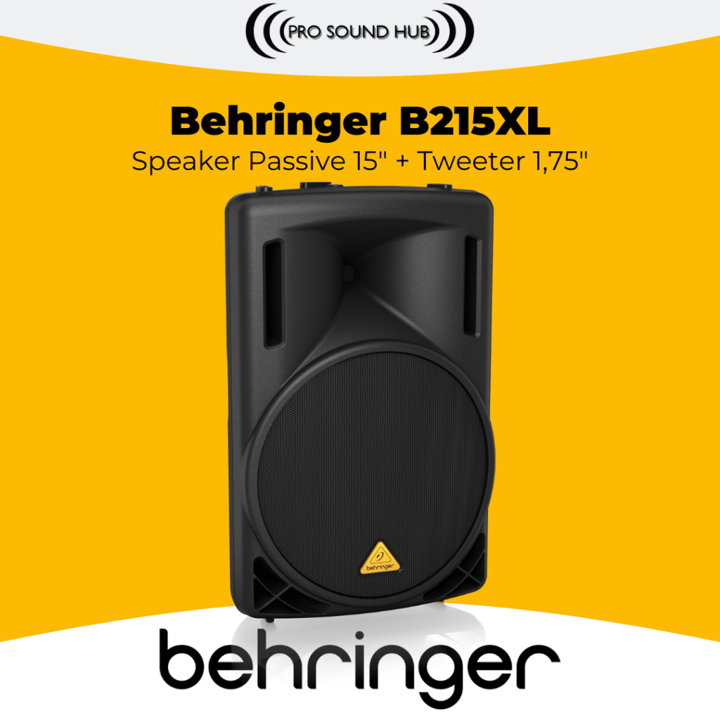 Behringer B215XL Passive Speaker Pasif 15" 15 Inch 1000 Watt B-215XL B 215XL 215 Floor Monitor