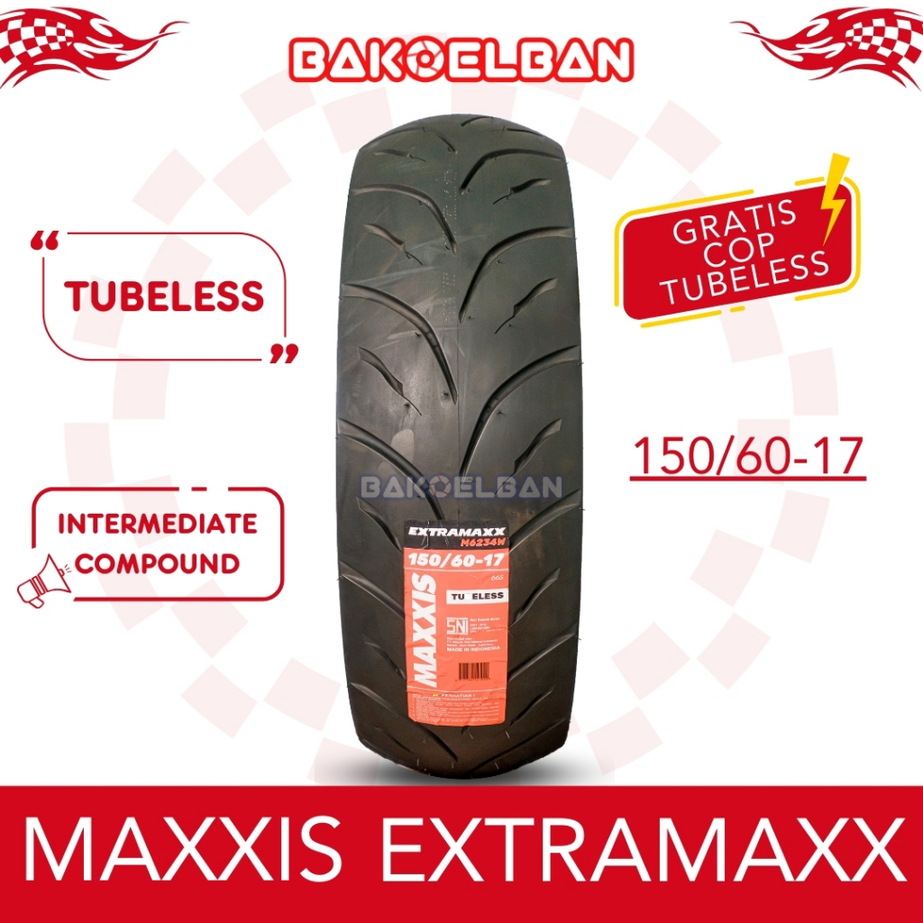 BAN MOTOR MAXXIS EXTRAMAXX 150/60-17