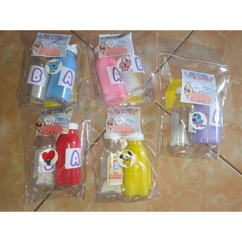 SLIME KIT BT21 SERIES mainan anak
