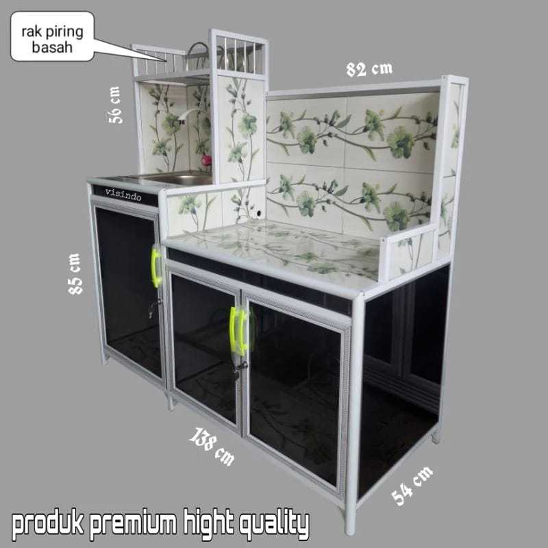 Rak wastafel 3pt pengering tiang hollo terbaru/rak dapur/rak dapur/rak kompor/rak wastafel/rak wasta