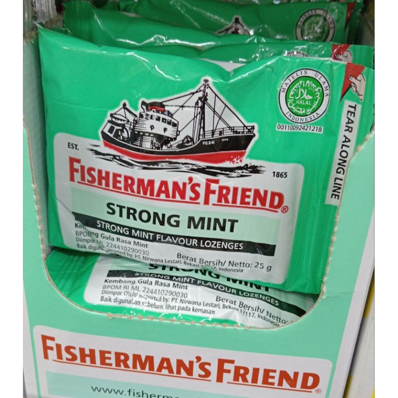 

Fisherman's Friend Strong Mint Green 25g