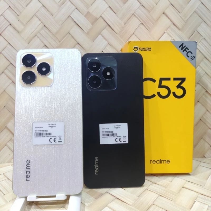 Realme C53 6/128GB case Handphone Second Fullset Batangan Original Bergaransi