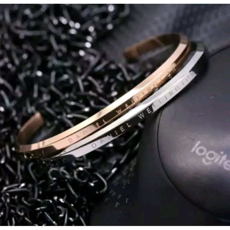 Gelang Tangan Titanium model dW asli titanium