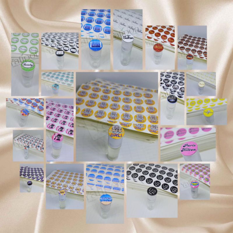 

stiker parfum murah berbagai varian per lembar isi 28 pcs