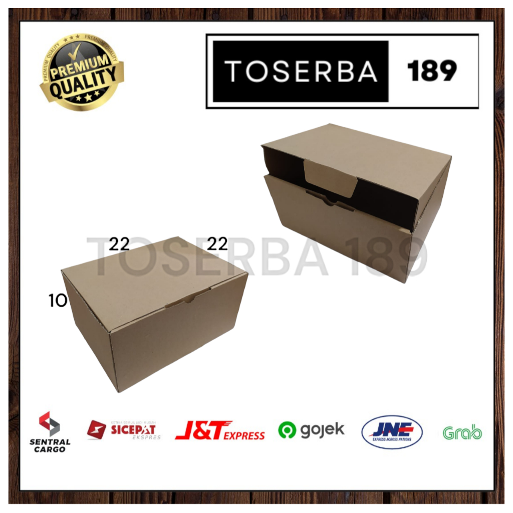 

kardus packing diecut/box pizza uk 22x22x10 cm