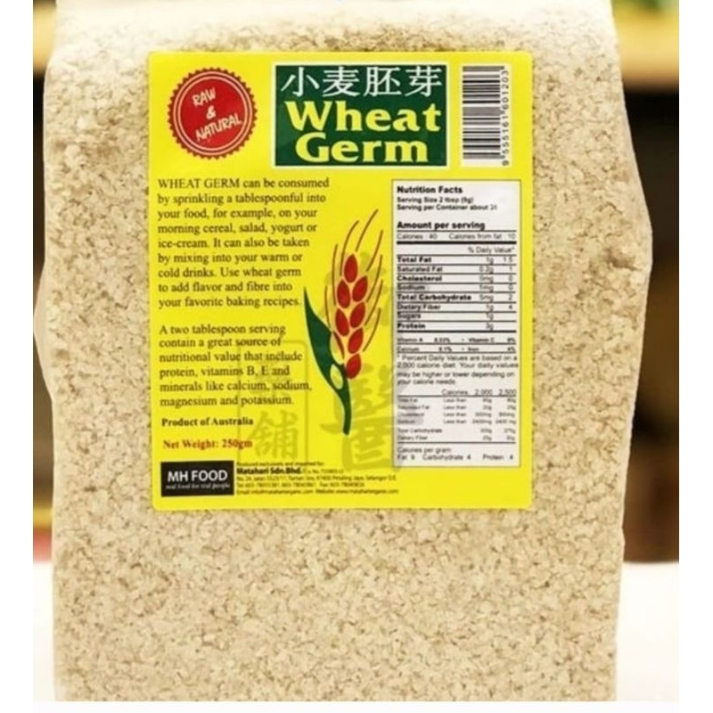 

Wheat Germ 250G. Biji Gandum Produk Asal Australia