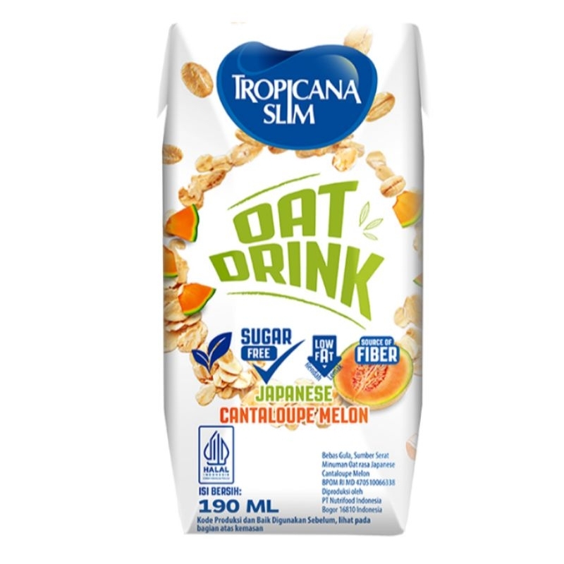 

TROPICANA SLIM Oat Drink Japanese Cantaloupe Melon 190 ml