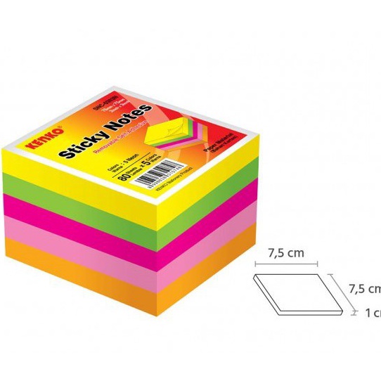

KUALITAS TERJAMIN Sticky Notes Cube KENKO SNC33N