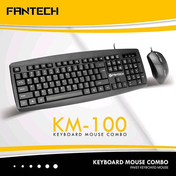 Fantech Keyboard Mouse Combo KM100