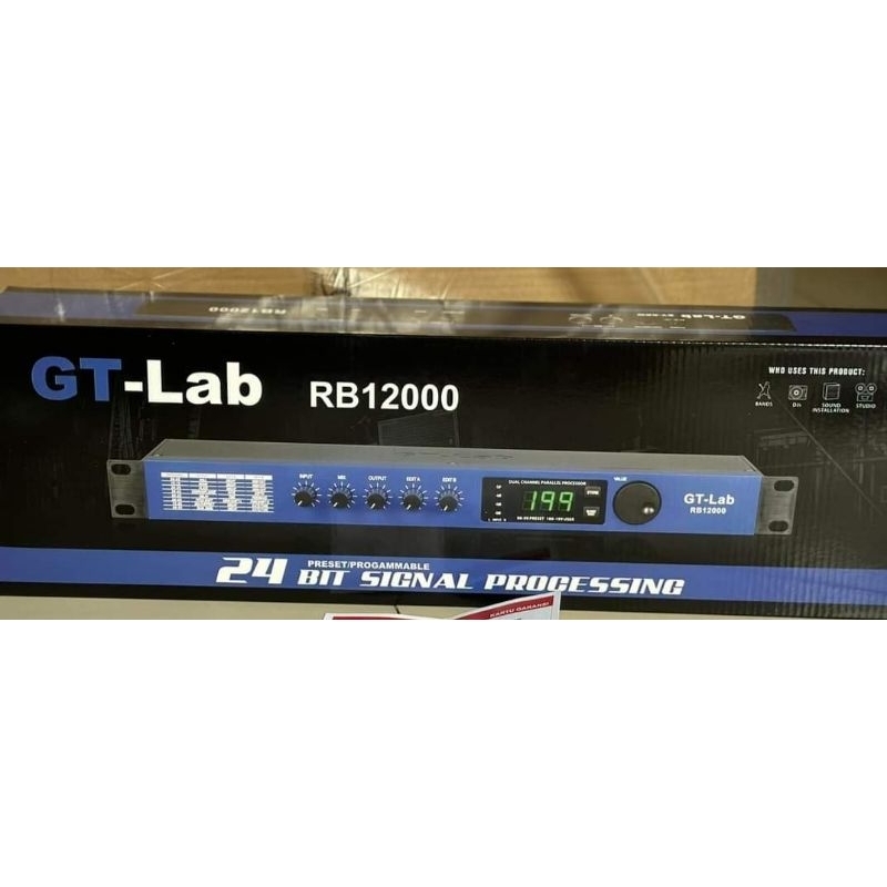 CROSSOVER GT-LAB RB 12000 / 24 BIT SIGNAL PROCESING TERBARU DARI PRODUK ORIGINAL RDW