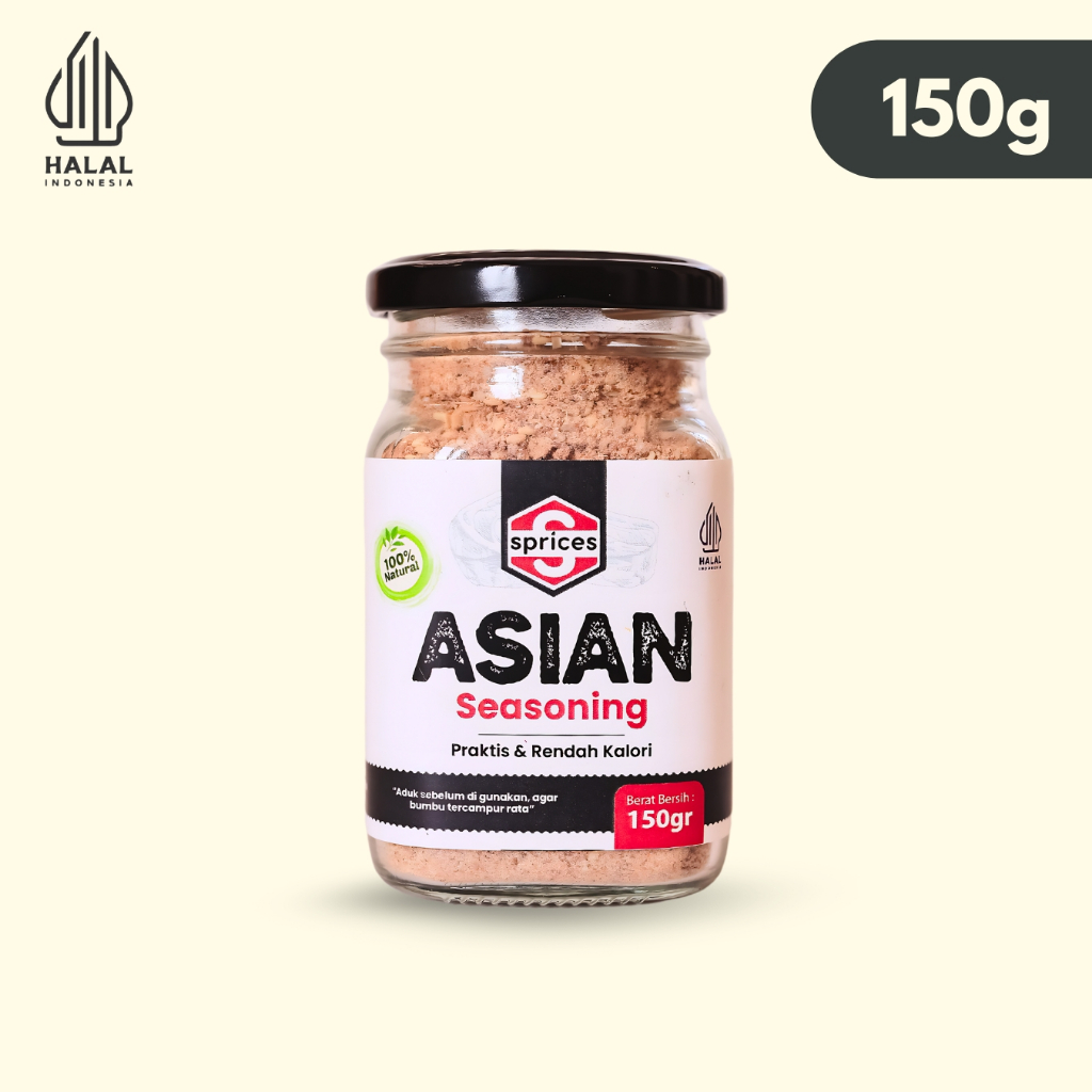 

Sprices Asian Bumbu Marinasi Masakan Praktis Rendah Kalori No MSG 150g