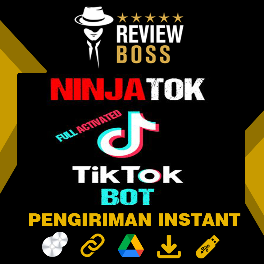 PROGRAM TIKTOK AUTOMATION FOLLOW LIKES KOMEN COMMENT TOOLS NINJA TOK UNLIMITED NINJATOK