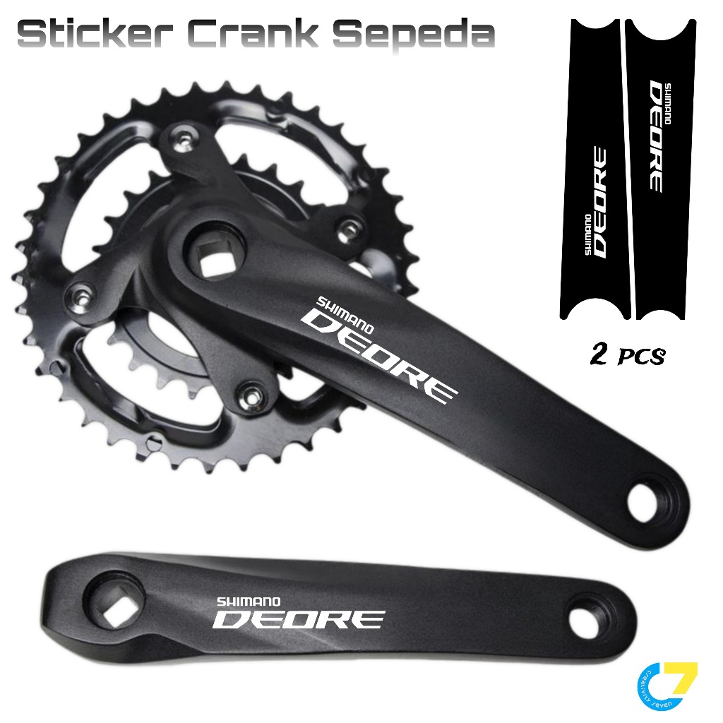 Sticker Crank Sepeda MTB - Sticker Deore