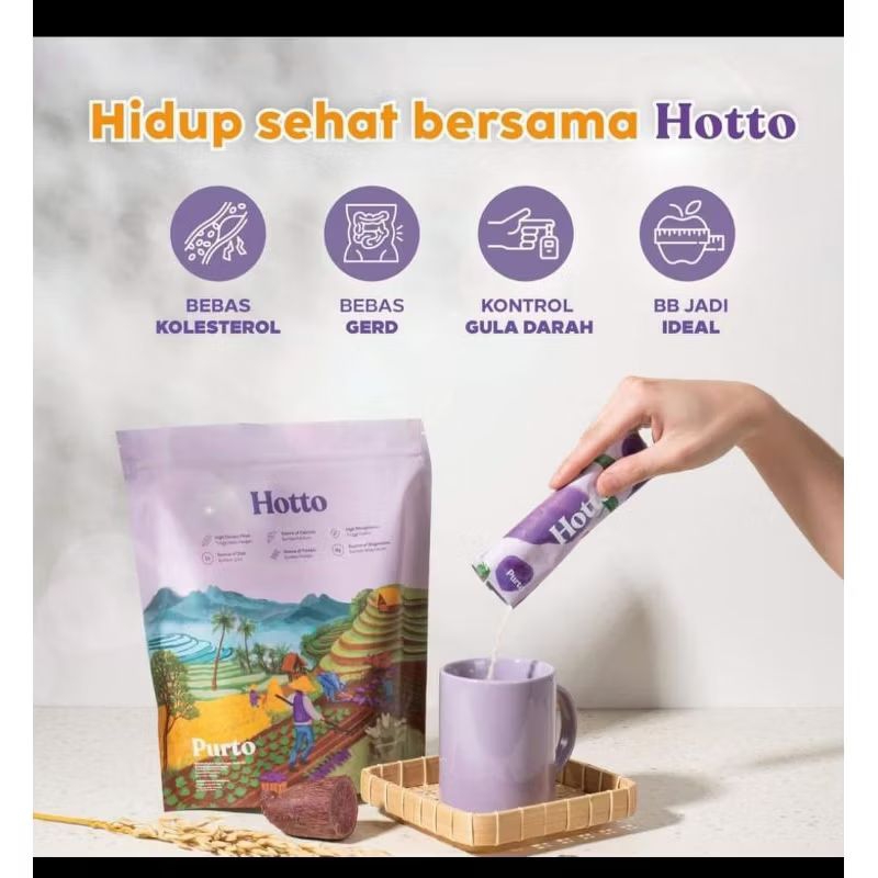 

HOTTO PURTO Oat 1 pouch Isi 16 Sachet