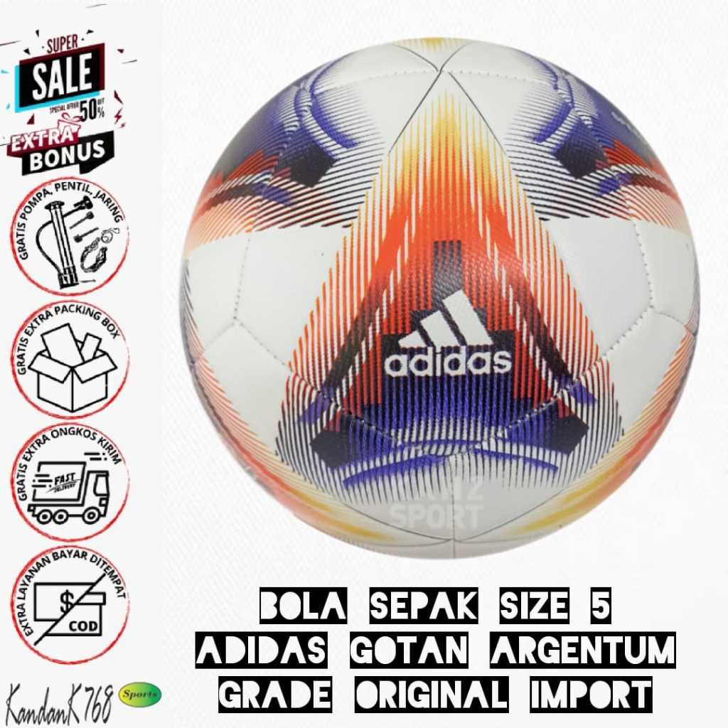 Bola Sepak ADIDAS GOTAN ARGENTUM 2023 Grade Original Bola ADIDAS Size 5 Asli Import