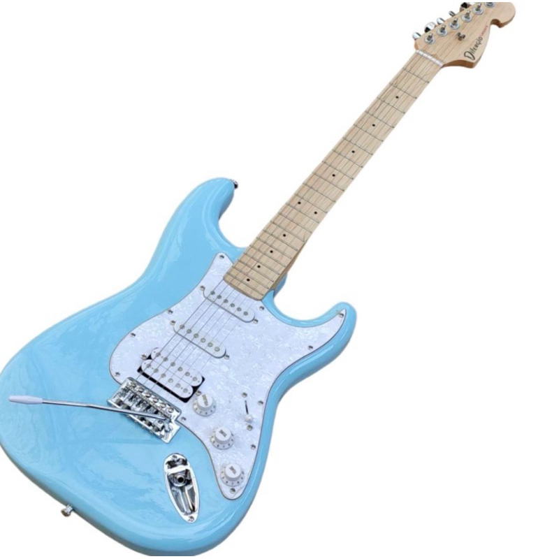 GITAR ELEKTRIK ORIGINAL DIFERGIO MODEL FENDER STRATOCASTER HSS