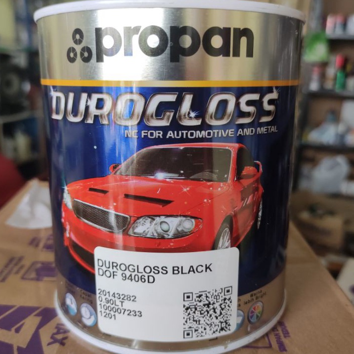 

MURRRMERRR Cat hitam Doff Durogloss cat Black Doff 1kg 1Liter