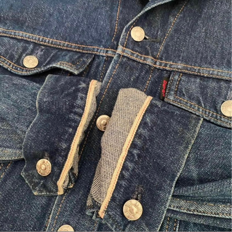 Trucker Denim Jacket Selvedge Japan