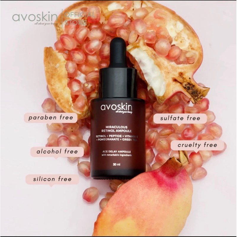 AVOSKIN MIRACULOUS RETINOL AMPOULE 30ml / SERUM RETINOL AVOSKIN
