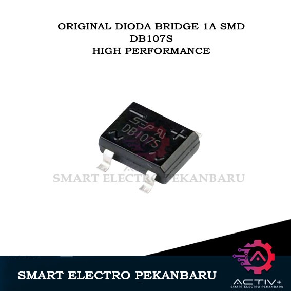 ORIGINAL SMD DB107S SOP-4 DIODA SEP BRIDGE DB107 1A 1000V DIODA TEMPEL SEP ASLI RectifieR Diode jemb