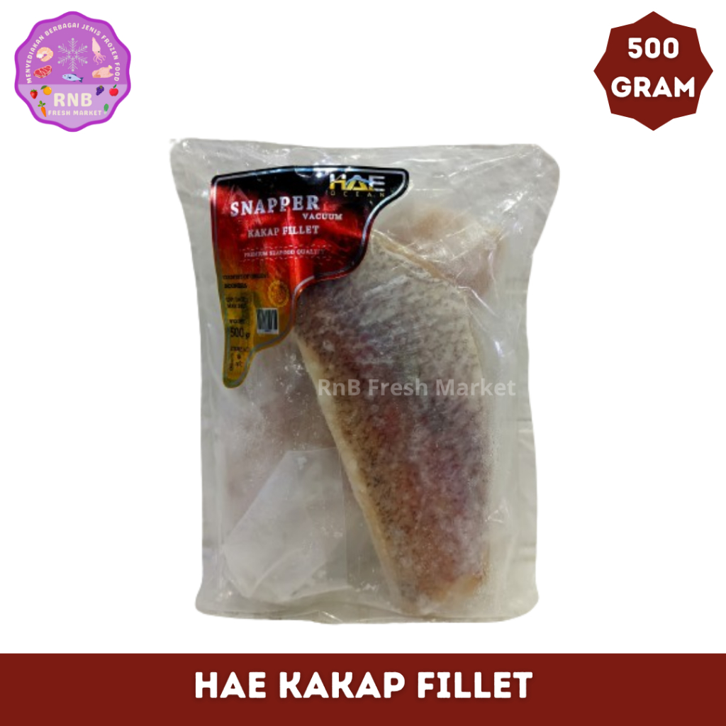 

Hae Kakap Fillet Netto 500 Gram