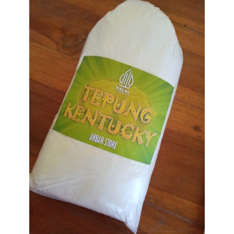 

Tepung ayam fried chicken kfc siap pakai kemasan 1 kg