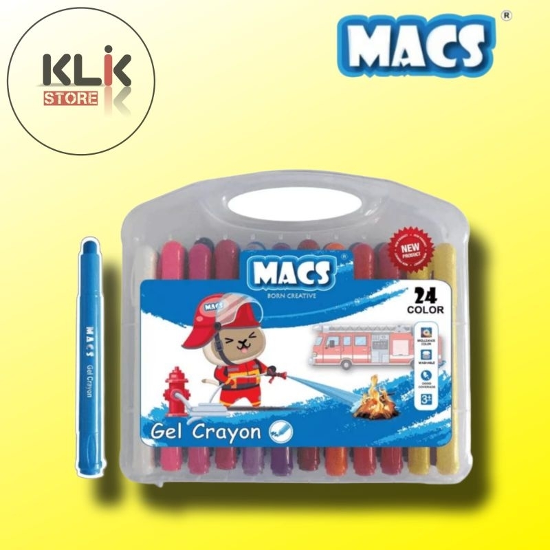 

Gel Crayon MACS - Set 24