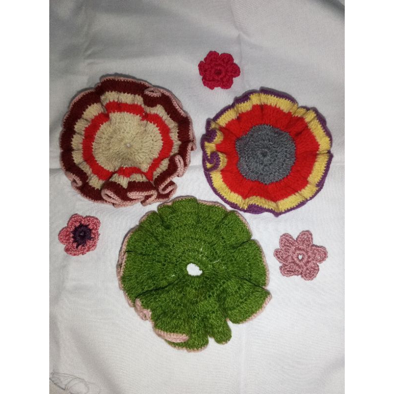 Tatakan Gelas Rajut/Alas Gelas/Alas Estetik