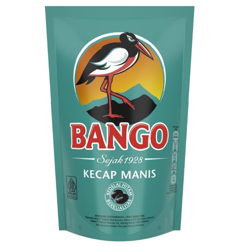 

Bango Kecap Manis 520 Ml Kemasan Pouch Refill