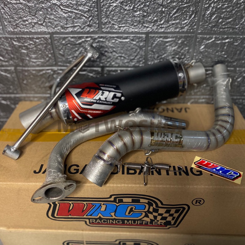 WRC COBRA KNALPOT TYPE SPECIAL EDITION COBRA WR8 EXHAUST RACING MADE IN INDONESIA