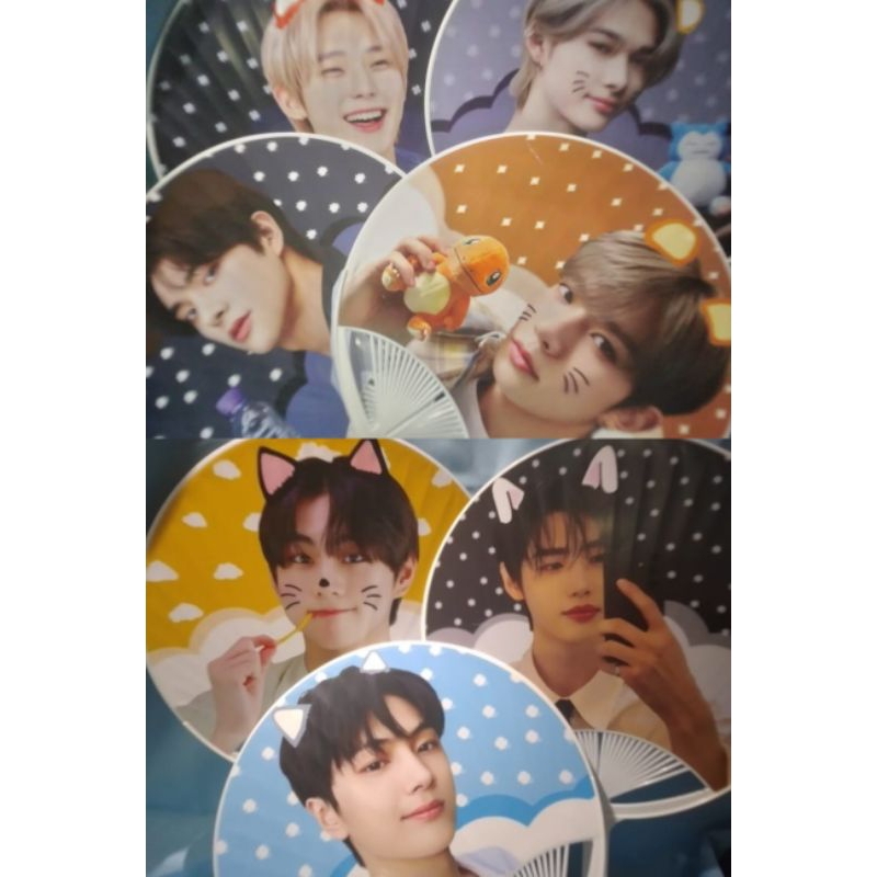 ENHYPEN FANMADE BIG UCHIWA IMAGE PICKET CUTE ANIMAL Ver. by Greycanvas_
