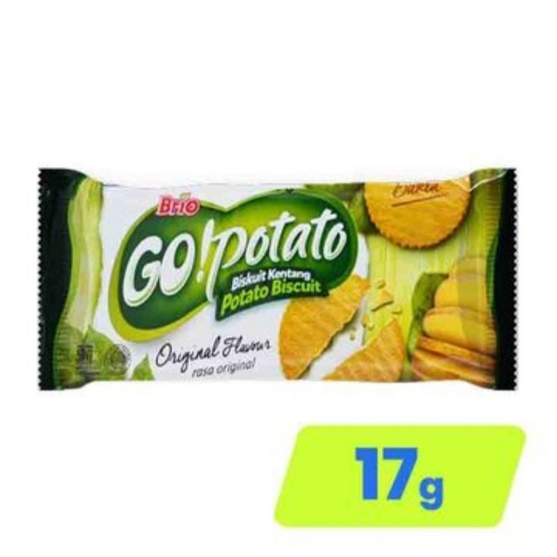 

Go Potato Biskuit Kentang Original 17g