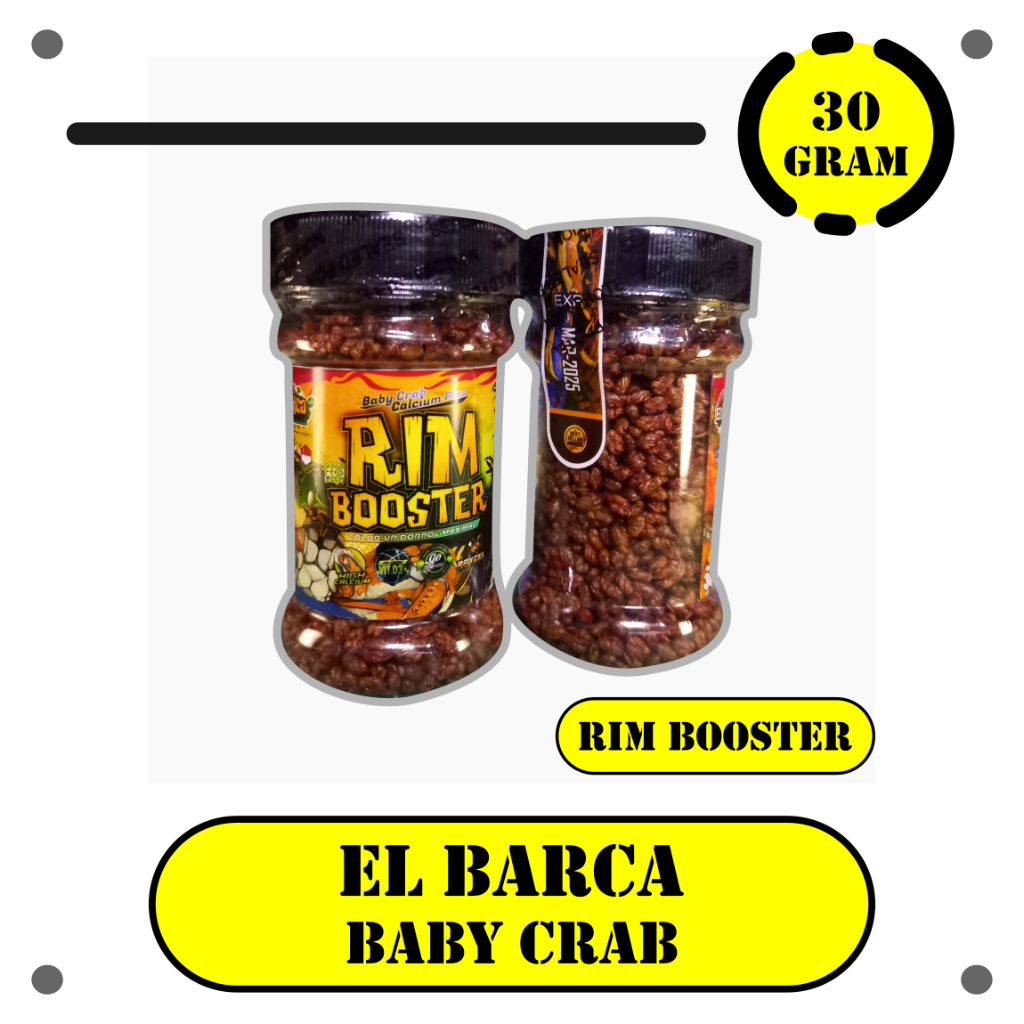 Baby Crab Rim Booster DORPOL ElBarca Barca (pelet rim limbata, andrao, fin stewarti, dorpol auranti)
