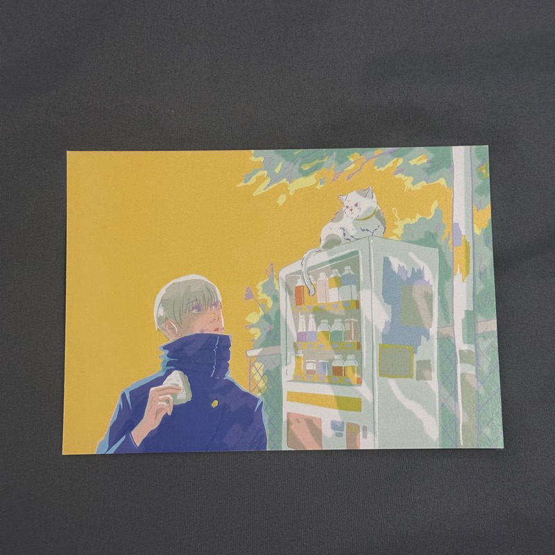 jujutsu kaisen inumaki artprint fanmerch animerch preloved