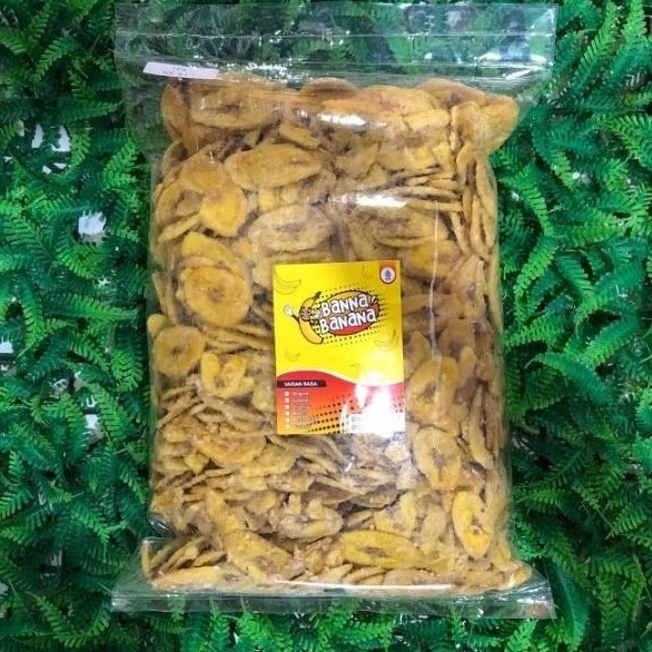 

KERIPIK PISANG BANNA BANANA ISI 1 KG | Banna Foody | Snack Viral