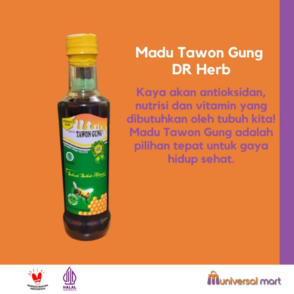 

MADU TAWON GUNG ORIGINAL MADU HUTAN ASLI