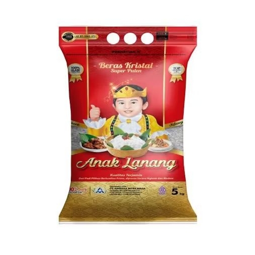 

Beras Premium Anak Lanang Merah 5kg Kemasan Karung