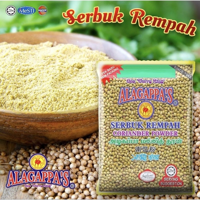 

Ketumbar bubuk Alagappas 230g