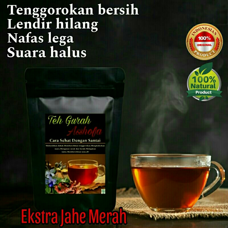 

ORIGINAL TEH GURAH PENGHALUS SUARA MELURUHKAN DAHAK MENGOBATI SERAK DAN BATUK