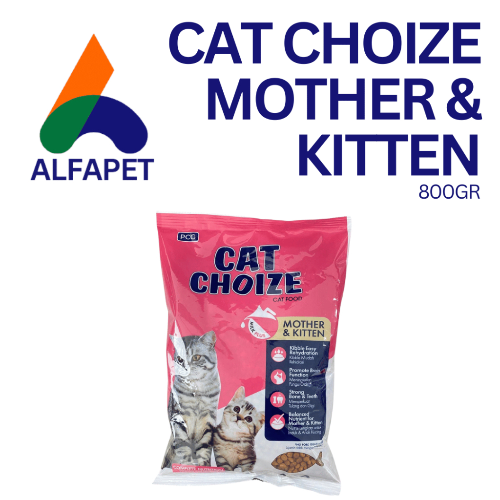 MADRE Cat choize mother & kitten 800gr makanan kucing
