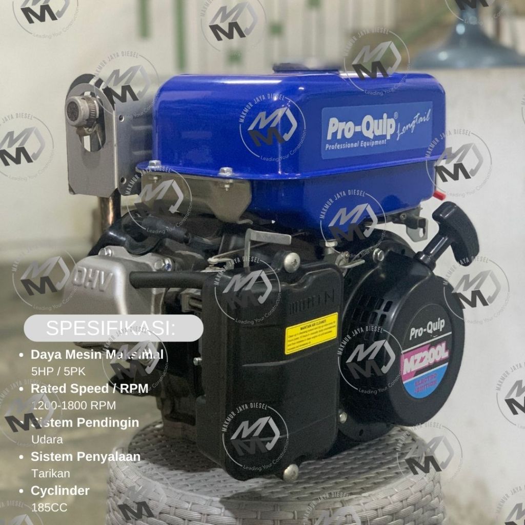 Engine Pro-Quip USA MZ200L - 5PK Putaran Lambat
