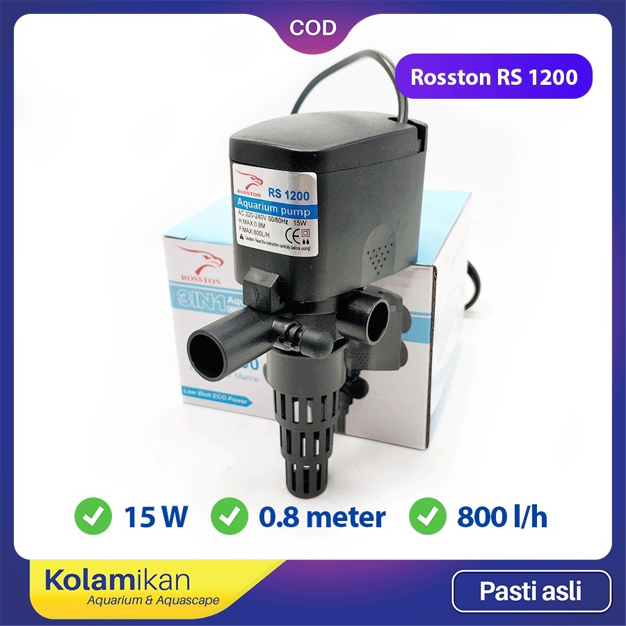 POMPA AQUARIUM CELUP ROSSTON 1200 1600 2600